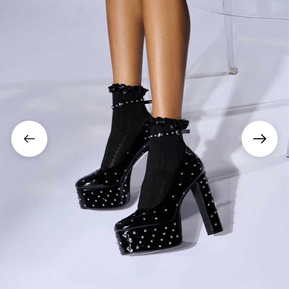 AZALEA WANG AERITH BLACK PUMP